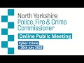 Online Public Meeting Highlights 20 July - NYP - Cybercrime Discussion