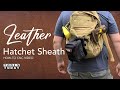 Making a Leather Hatchet Sheath on my CNC | ToolsToday