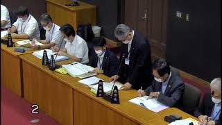 3.9.13　令和３年只見町議会９月第２回会議　議案審議（議案第６０号～、決算特別委員会設置）