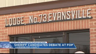 Vanderburgh County sheriff candidates hold forum