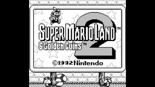 Super Mario Land 2: 6 Golden Coins (Nintendo, 1992, GB) playthrough