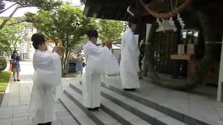 令和2年6月　西野神社 夏越大祓（茅の輪くぐり神事）