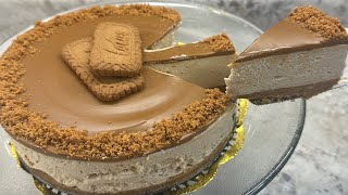 Lotus Biscoff Cheesecake | لوٹس بسکوف چیز کیک اوون کے بغیر | No-Bake,No Eggs | Easy