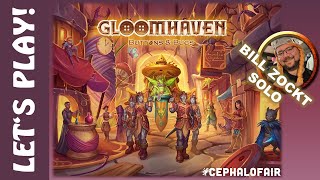 Let's Play! - Gloomhaven Buttons & Bugs / Knöpfe & Krabbler (Bill zockt solo)