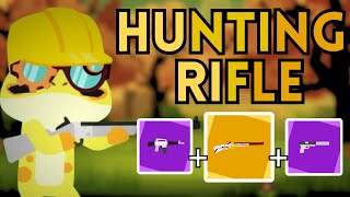 Winning with the DEFAULT HUNTING RIFLE in SUPER ANIMAL ROYALE