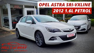 Opel Astra SRI-VX Line 2012 1.6L Petrol