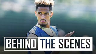 SALIBA IS HERE! | Behind the scenes at Arsenal training centre