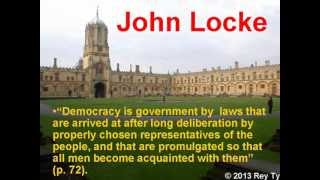 2013 Rey Ty Philosophy of John Locke