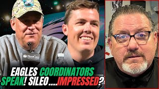 IMPRESSED?! Dan Sileo REACTS to Eagles Coordinator's FIRST Presser of the Season