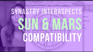 Synastry Inter-Aspect Series: SUN + MARS Compatibility