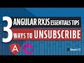 Prevent memory leak in Angular | RXjs essential tips