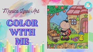 Color With Me ❤️ ASMR ❤️ Bobbie Goods Cozy friends ❤️ Coloring Pages ❤️ Colorir e Relaxar