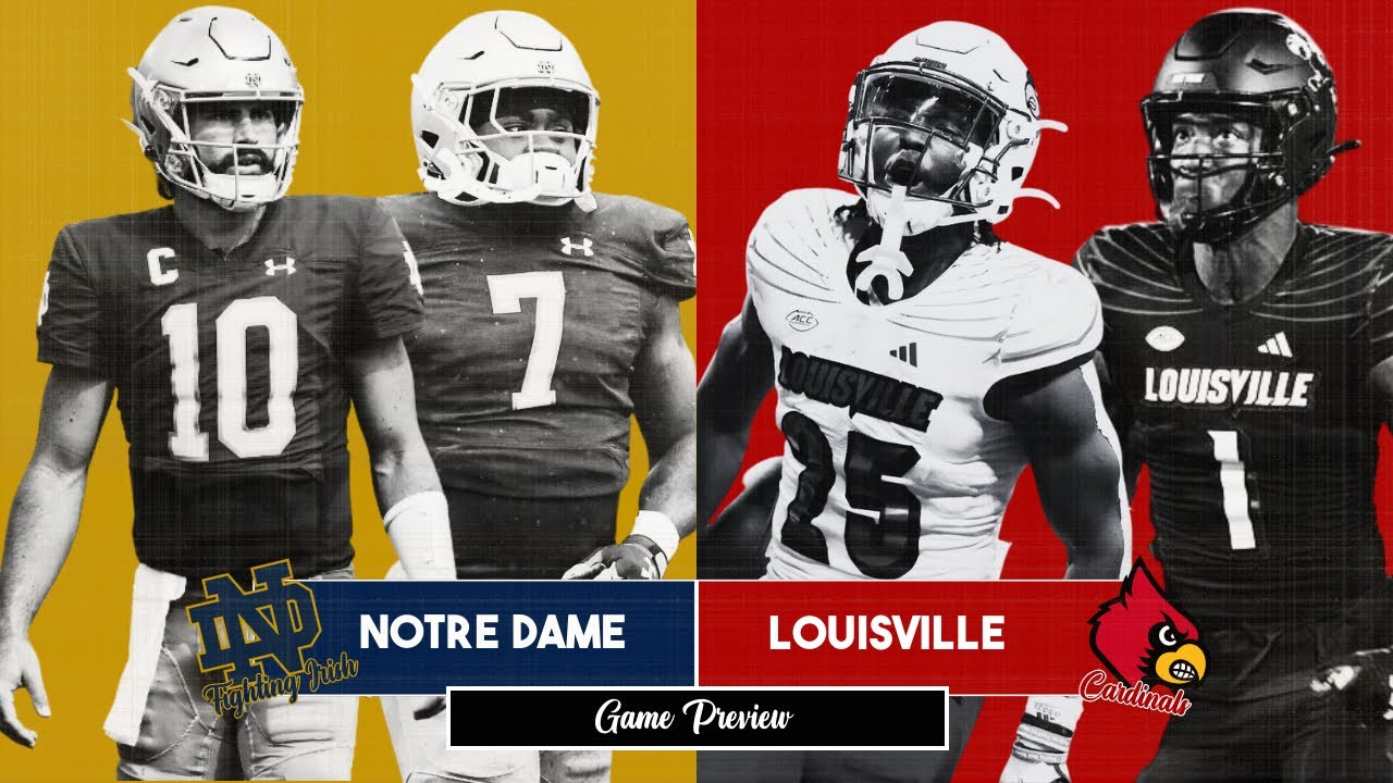 Notre Dame Vs Louisville Game Preview - YouTube