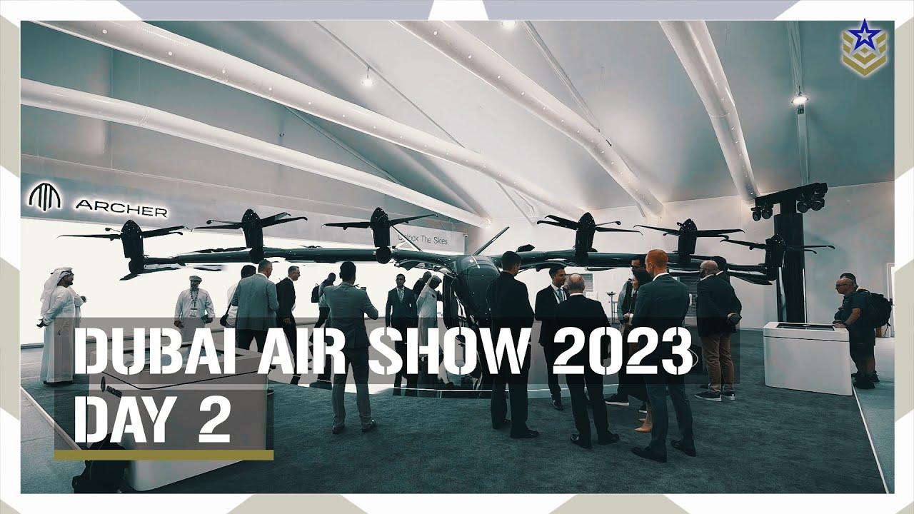 Dubai Airshow 2023 | The Advanced Aerial Mobility Pavilion, New ...