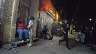 BROOKLYN NEW YORK MOST DANGEROUS STREETS AT NIGHT / BROWNSVILLE