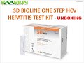 SD Bioline One Step HCV Test Kit | Hepatitis C Vrius  Test