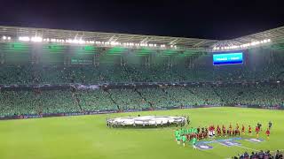 UCL Group stage 22-23, Matchday 6, Maccabi Haifa - Benfica, Players Entrance+Champions league theme