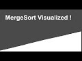 Programm and Visualize Merge Sort Algorithm | Java Tutorial