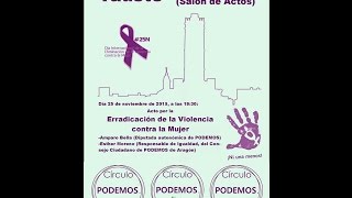 Charla-Coloquio Violencia machista_Tauste