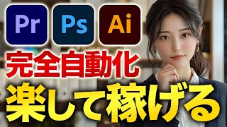 【ガチで稼げるAIツール発表】Adobe fireflyが副業×AIで最強過ぎた