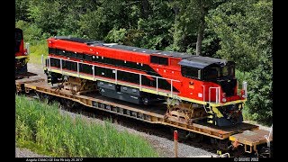 RAILREEL Angola C30ACi GE Erie PA July 25 2017