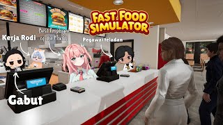 [FAST FOOD SIMULATOR] WHO LET THEM COOK?? | w/ @serasheratonin @dafinchill @InuzukaDai