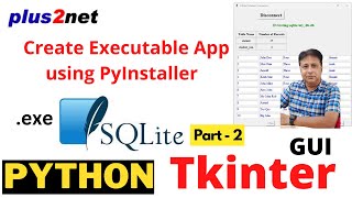 Create Standalone #sqlite Database Applications Using #Python #Tkinter and #PyInstaller #PythonGUI