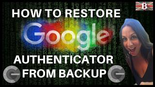 How Restore Google Authenticator Backup Codes for iPhone