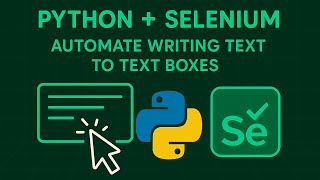 Web Scraping Next Level: Auto-Write Text with Selenium