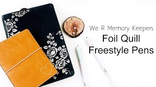 WeRMemoryKeepers Foil Quill Pens | What are they? How to use them? What about with Bible journaling?