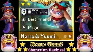 10 Geçit • Norra \u0026 Yuumi 3  Star • Sevdiğim Oyun Modu Geldi ( Choncc'un Hazinesi) • #TFT #SET12