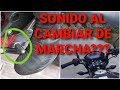 MI MOTO SUENA AL CAMBIAR DE MARCHA-HACER CAMBIO