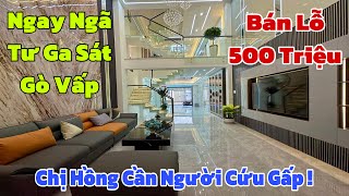 Vỡ nợ cuối năm ! Chị Hồng đắng cay bán lỗ 500 tr nhà đẹp Ngã Tư Ga quận 12| sát Nguyễn Oanh Gò Vấp