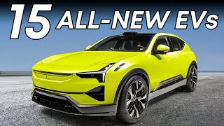 15 Best New Electric Cars 2023 - 2024