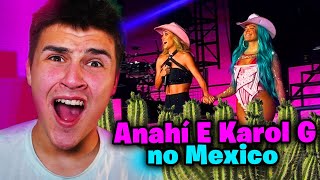 Alwhites Reacts to Karol G y Anahí (4K) - Sálvame - Concierto Arena Ciudad de México (CDMX)