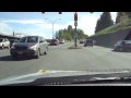 scary intersection almost sideswiped