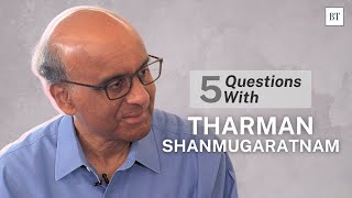 5 Questions with Tharman Shanmugaratnam