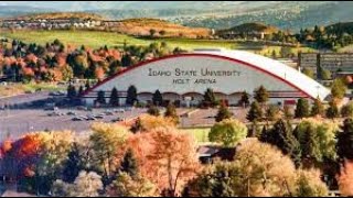 Idaho State University & INSIDE View of  Holt Arena Football Stadium in Pocatello Idaho