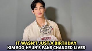 Kim Soo-hyun’s Birthday Turned Into a Shocking Social Movement — Fans Donated Over $60,000