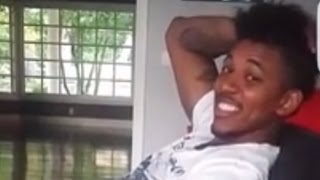 Gilbert Arenas breaks into Nick Young's mansion to harass his son and vandalize his walls