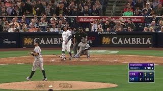 COL@SD: Solarte smashes a two-run jack to right field