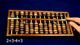Abacus Tutorial: 2 The "exchange method" - calculating up to 5