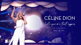 Celine Dion - Celle qui m'a tout appris (Live Instrumental / Quebec City, 2013)