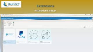 Dynamics NAV 2017 Extensions
