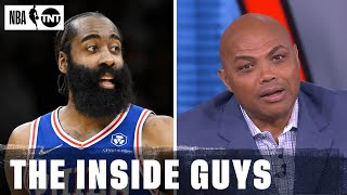 "You better Think Again" | Chuck Sends A Playoff Message to James Harden | NBA on TNT