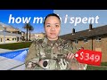 How much $$$  I spent | U.S Active Duty Soldier