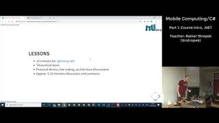 HTL Perg: Mobile Computing and C# Course - Part 1 (Course Overview, .NET Core Fundamentals)
