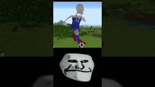 I create Messi in mincraft #shorts #messi