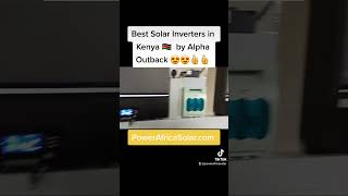 Ranked: Kenya's  🇰🇪   BEST Solar Inverters (Alpha OutBack) 👍👍 #nairobi #kisumu #kenya #mombasa