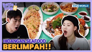 [IND/ENG] Mukbang seafood MEWAH di Sri Lanka | Battle Trip S2 Ep28 | KBS WORLD TV 230609